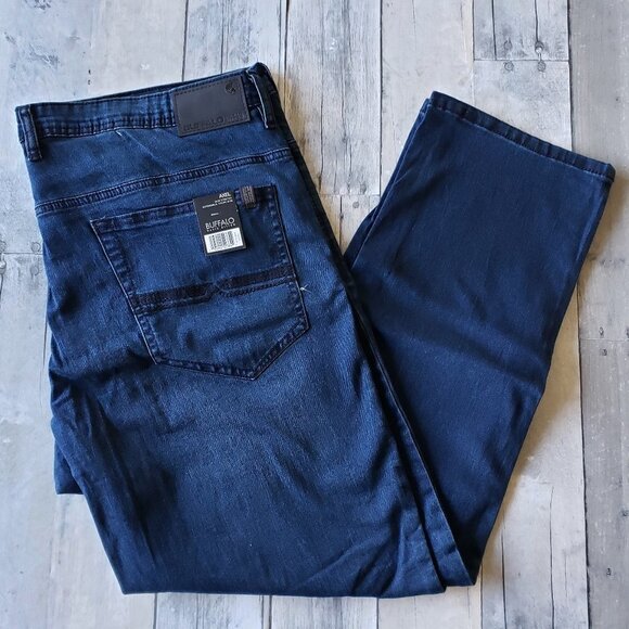 NWT - Buffalo by David Bitton AXEL Super Soft Stretch Slim Fit Jeans -Size 40x30 - Picture 1 of 3